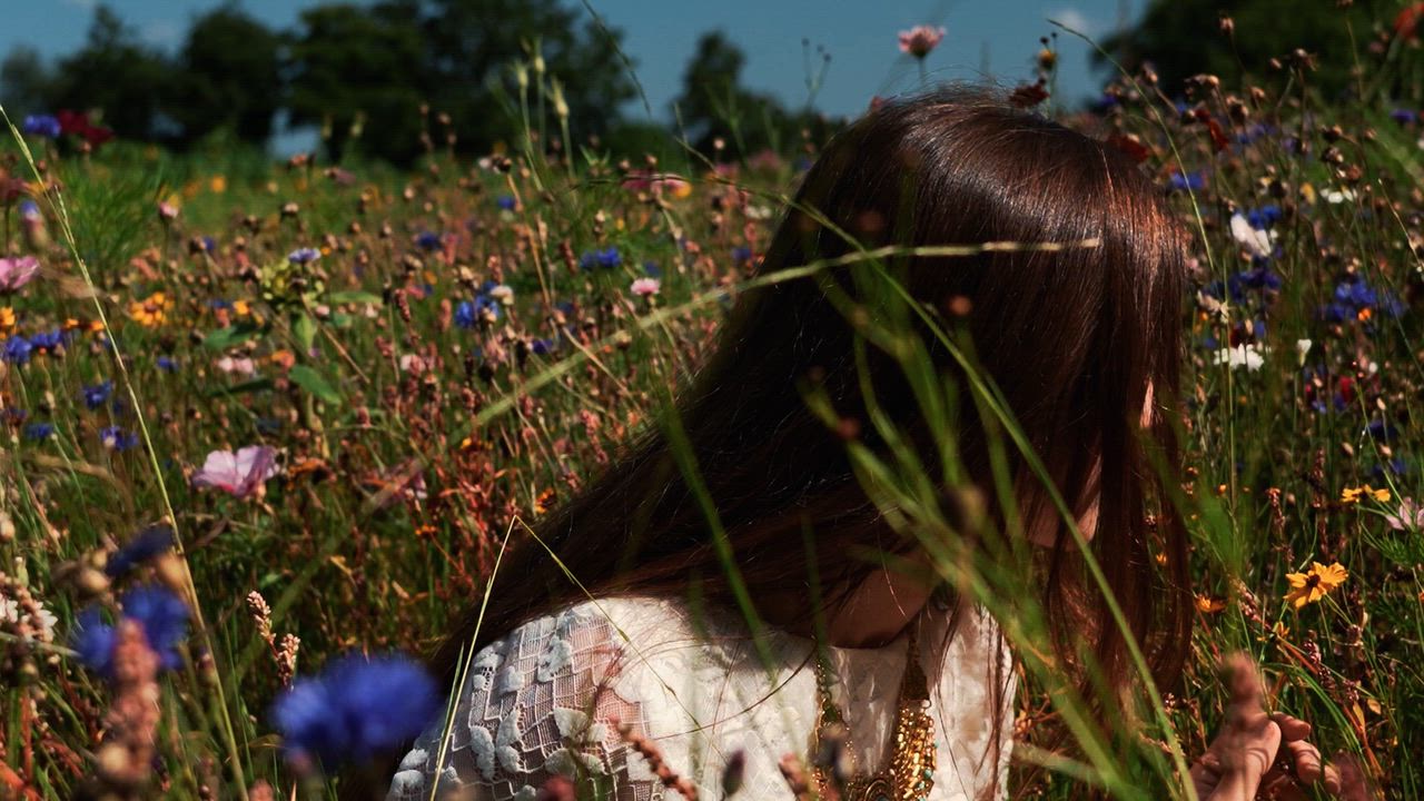 Cover frame from the music video Wildflower Gaze