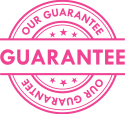 Our Guarantee Pink
